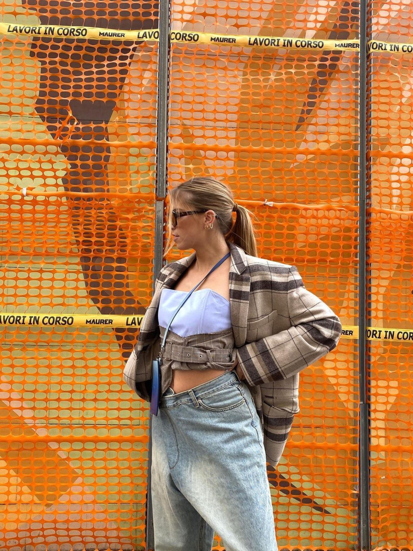 Side Closure Jeans