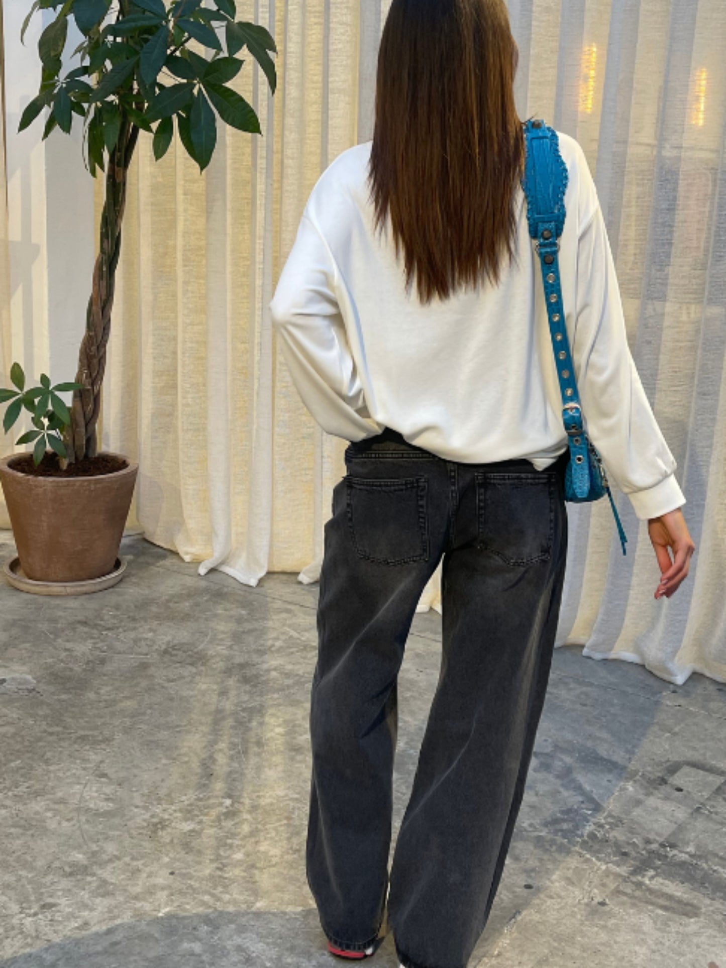 Billie Dad Jeans Black