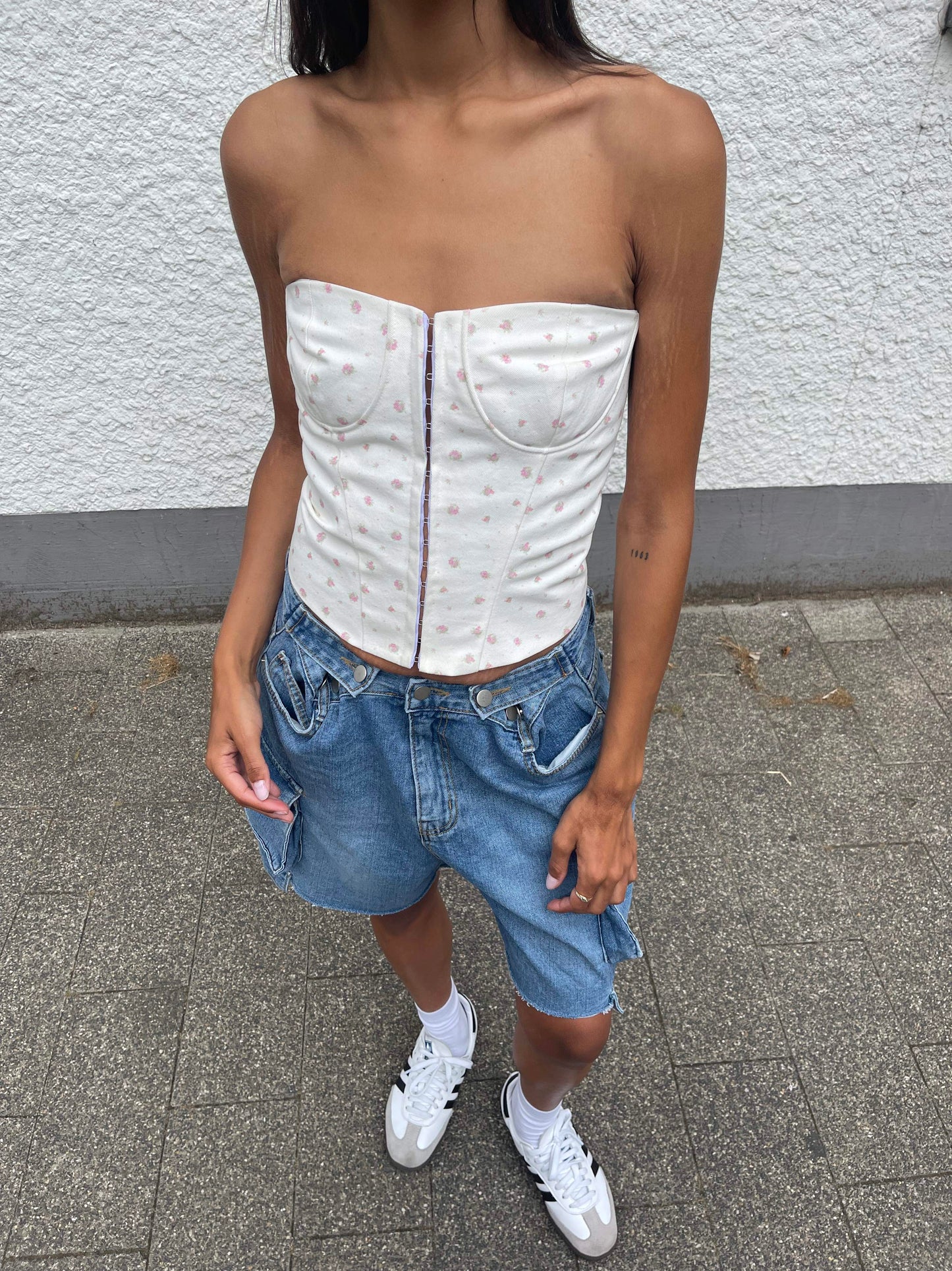 Floral Corset Top