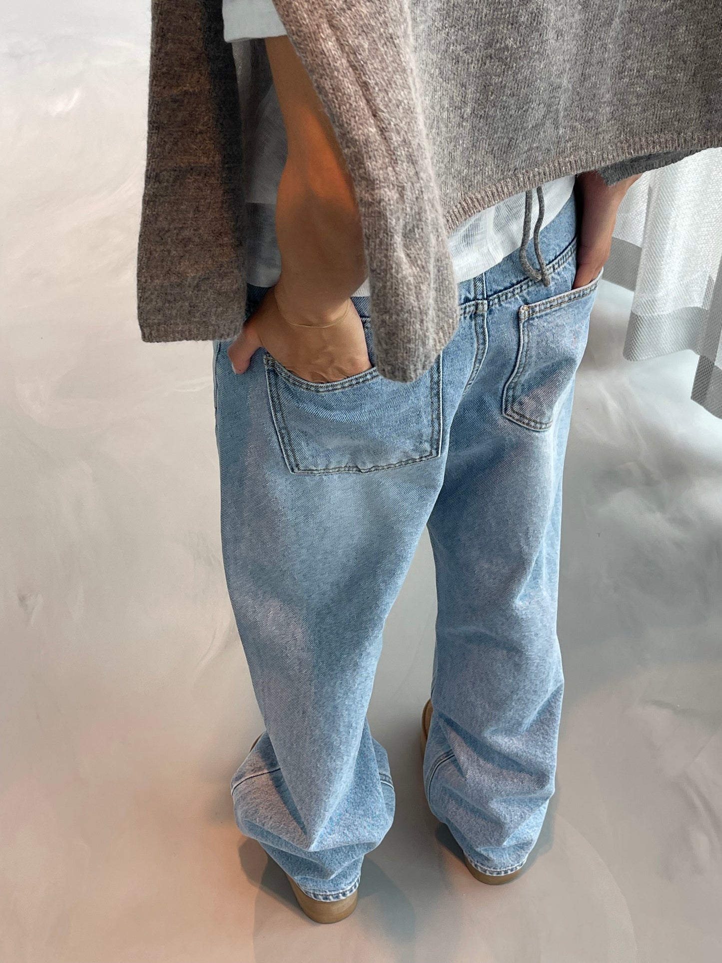 Billie Ray Dad Jeans Light Blue