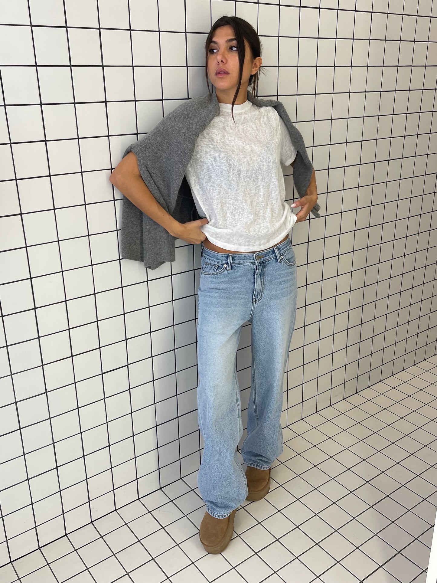 Billie Ray Dad Jeans Light Blue