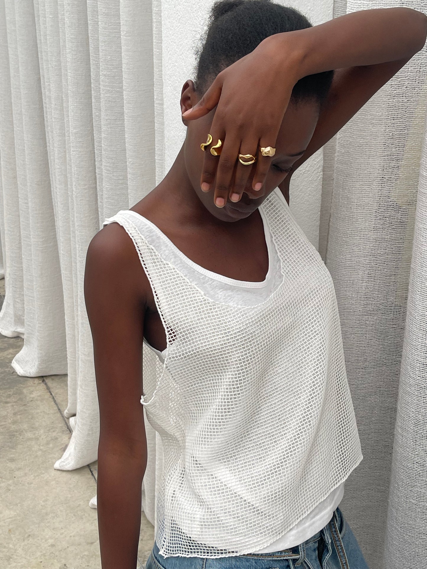 Wide Band Ring Gold