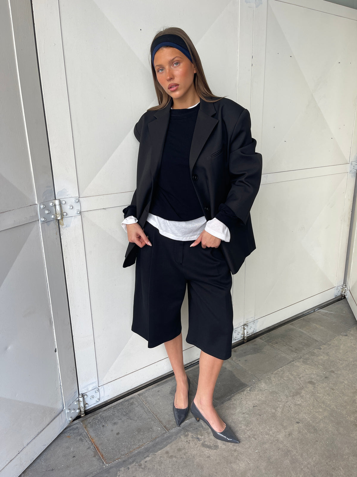 Oversized Classic Blazer Black