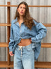 Oversized Denim Shirt