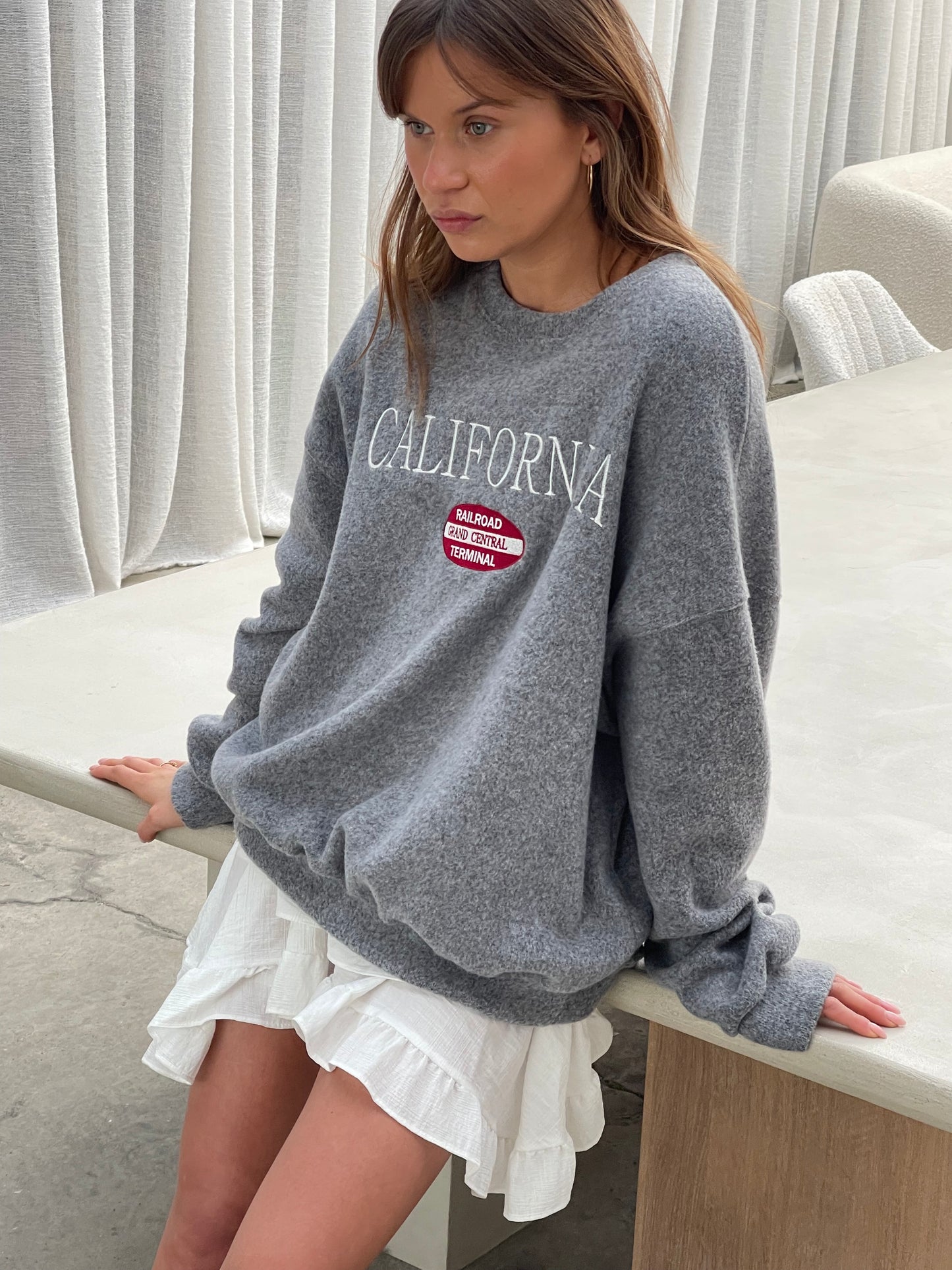 California Round Neck Sweater