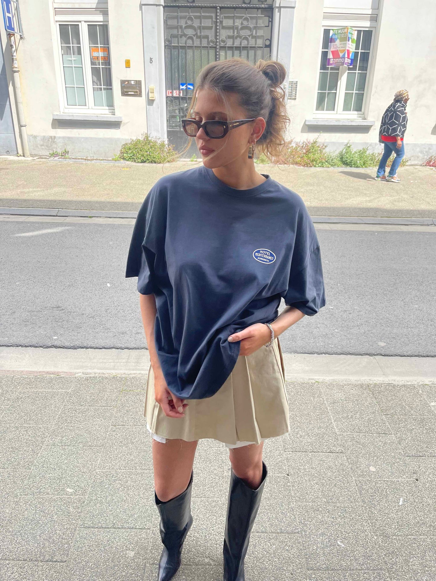 Hotel Mediterraneo Tee Dark Grey