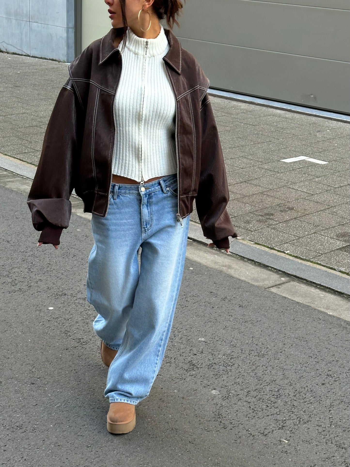 Billie Ray Dad Jeans Hellblau