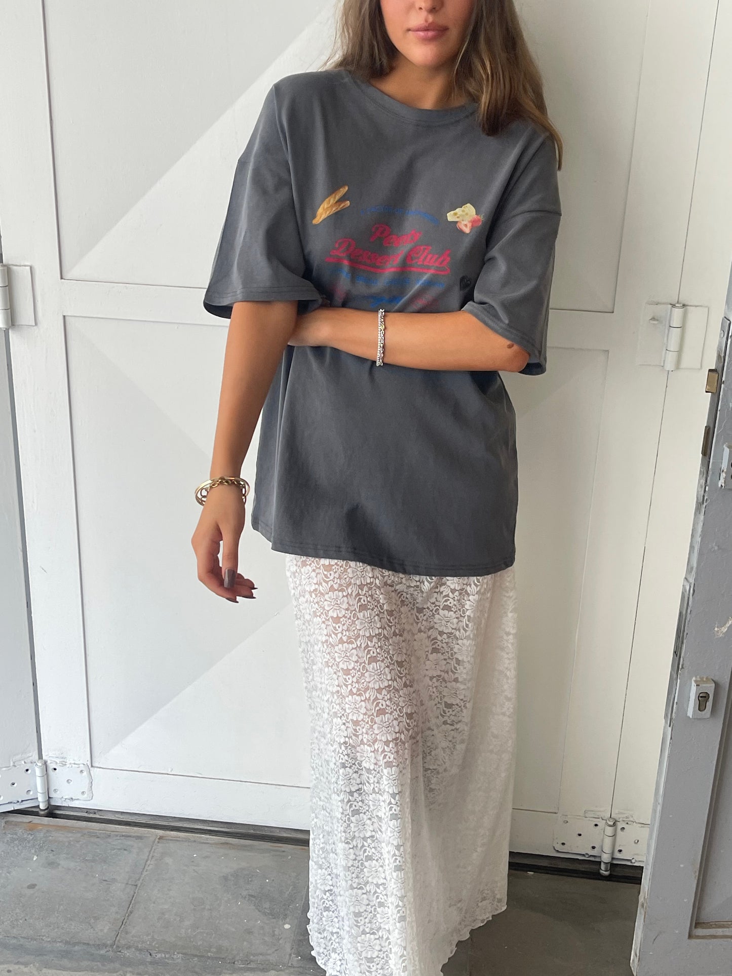 Peets Dessert Club Tee Dark Grey
