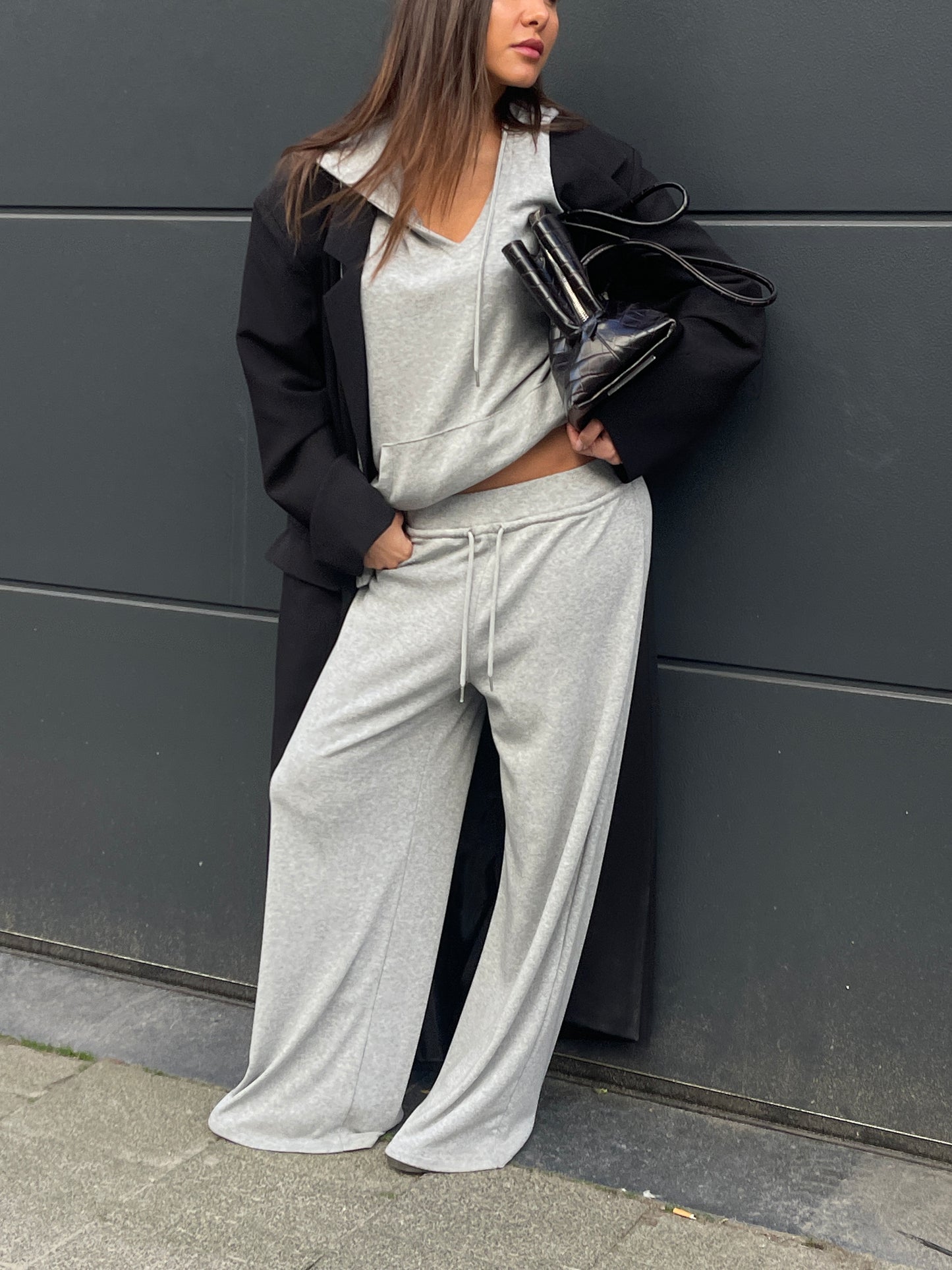 Sunday Lightweight Sweater Soft Grey