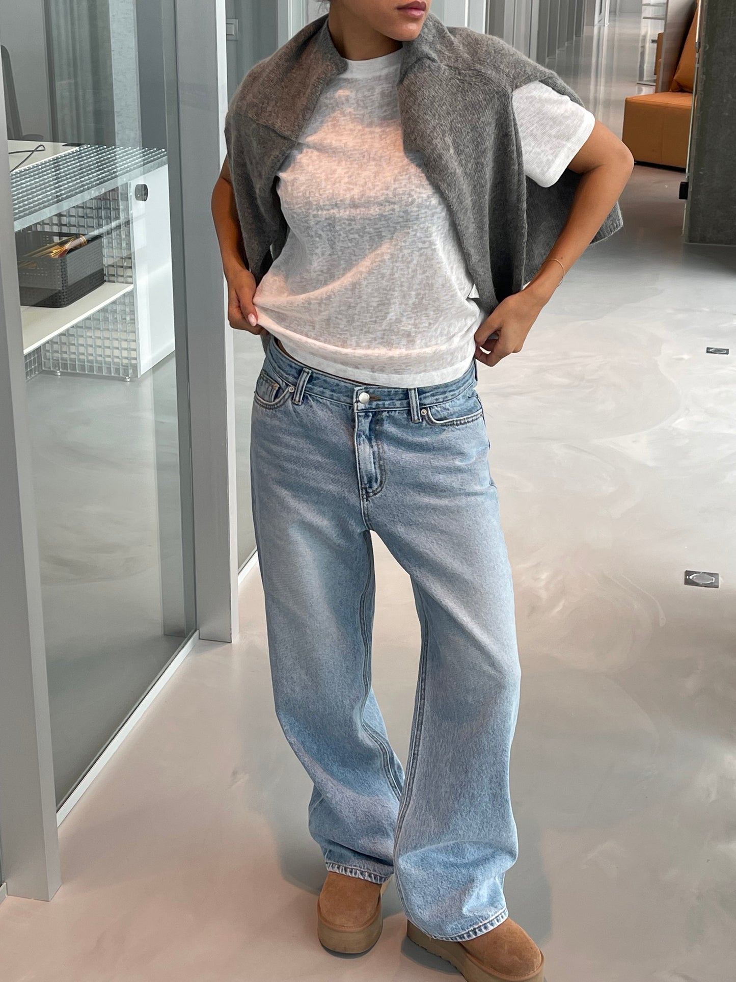 Billie Ray Dad Jeans Light Blue