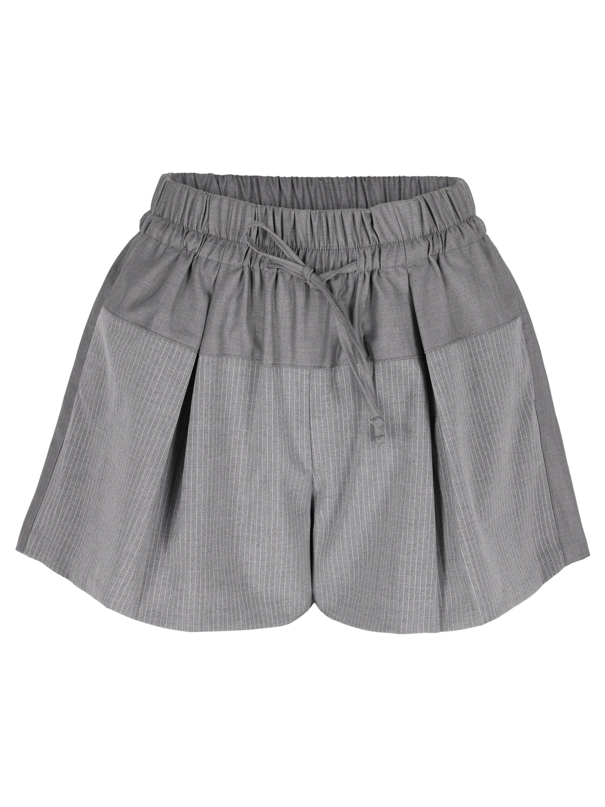 Striped Shorts Grey