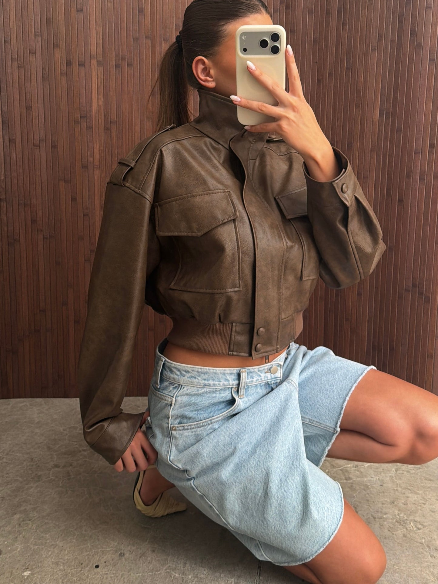 Long Bermuda Shorts Light Blue