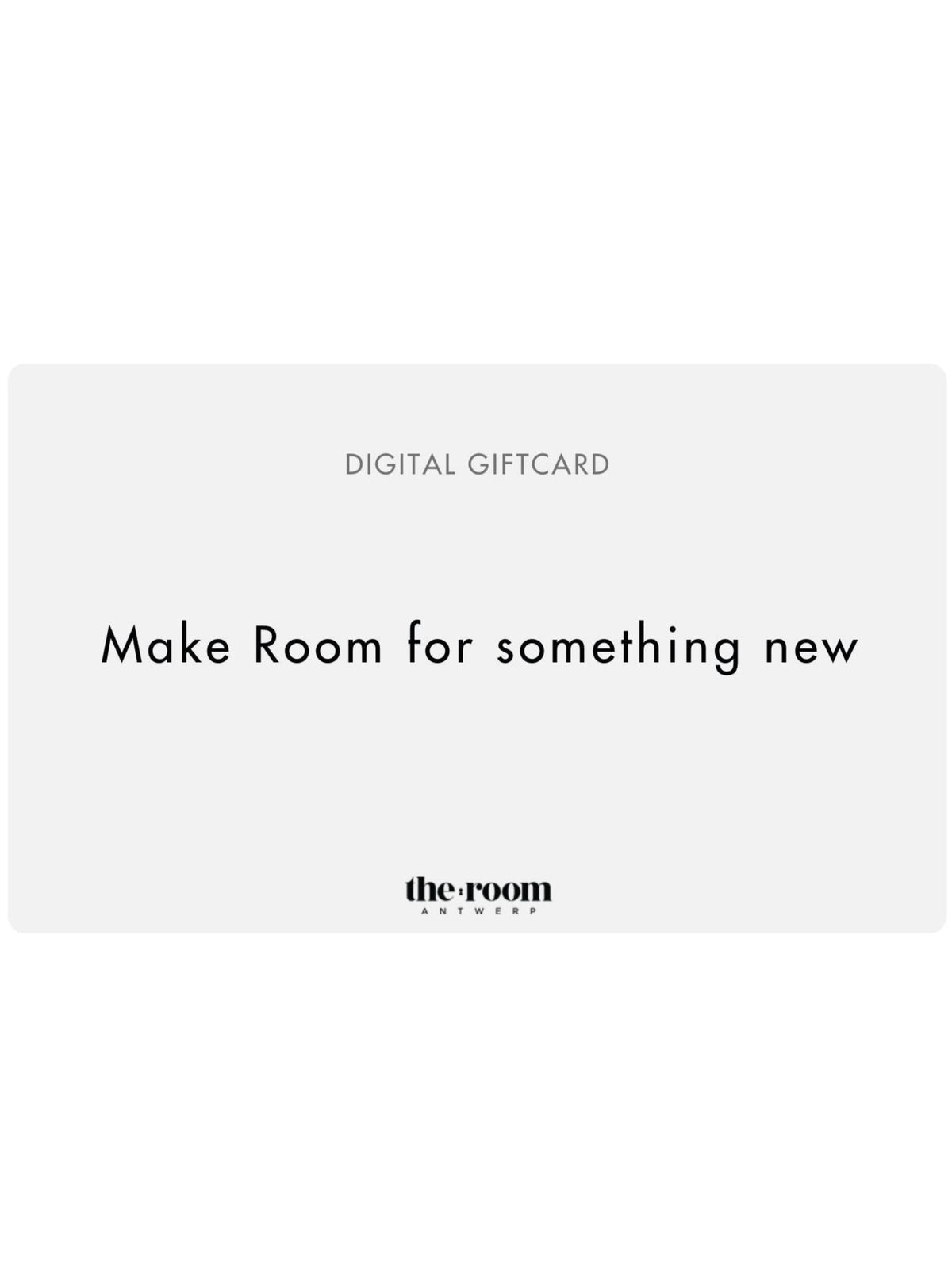 Digitale Geschenkkarte The Room