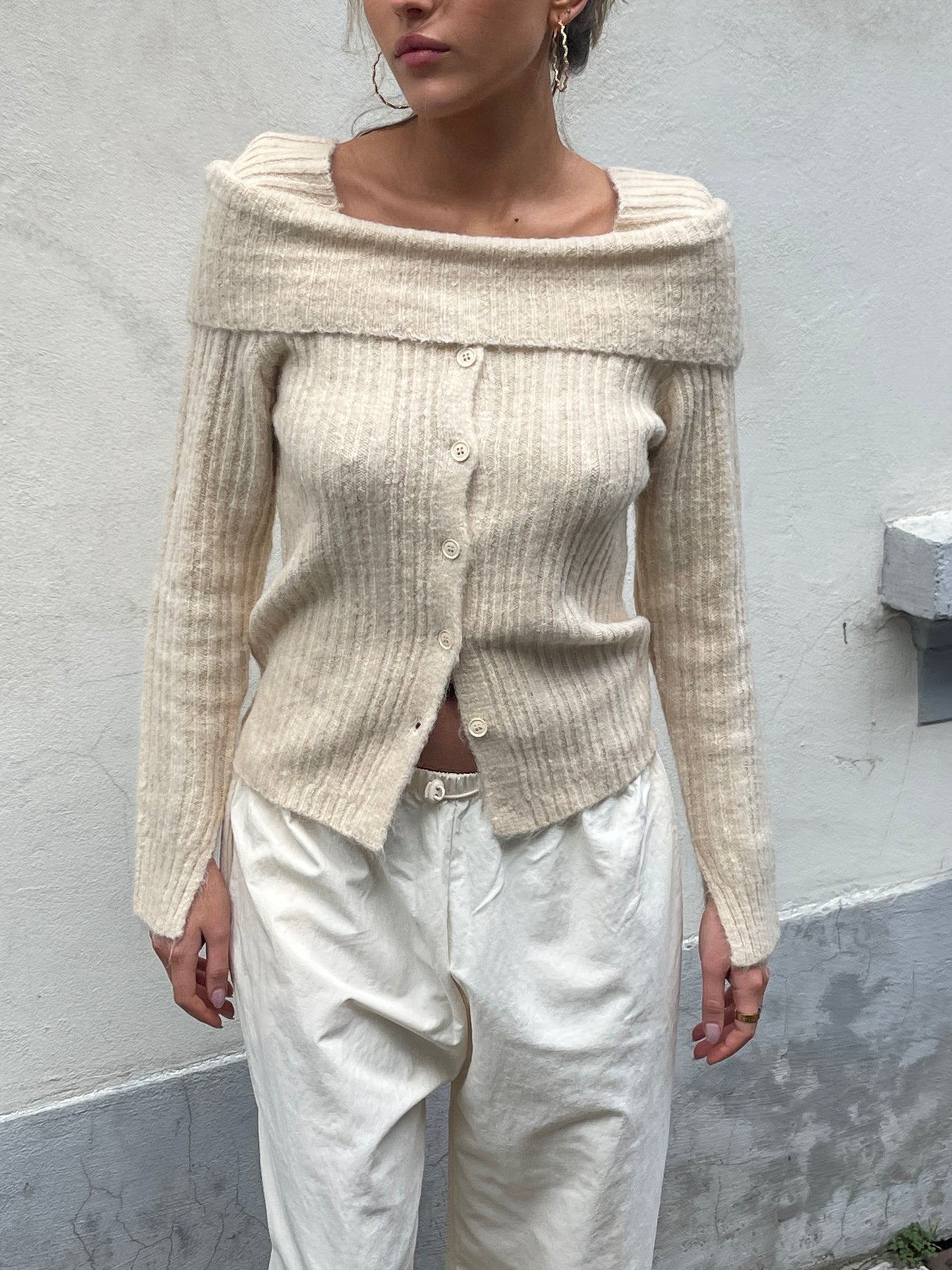 Parachute Relaxed Pants Ivory