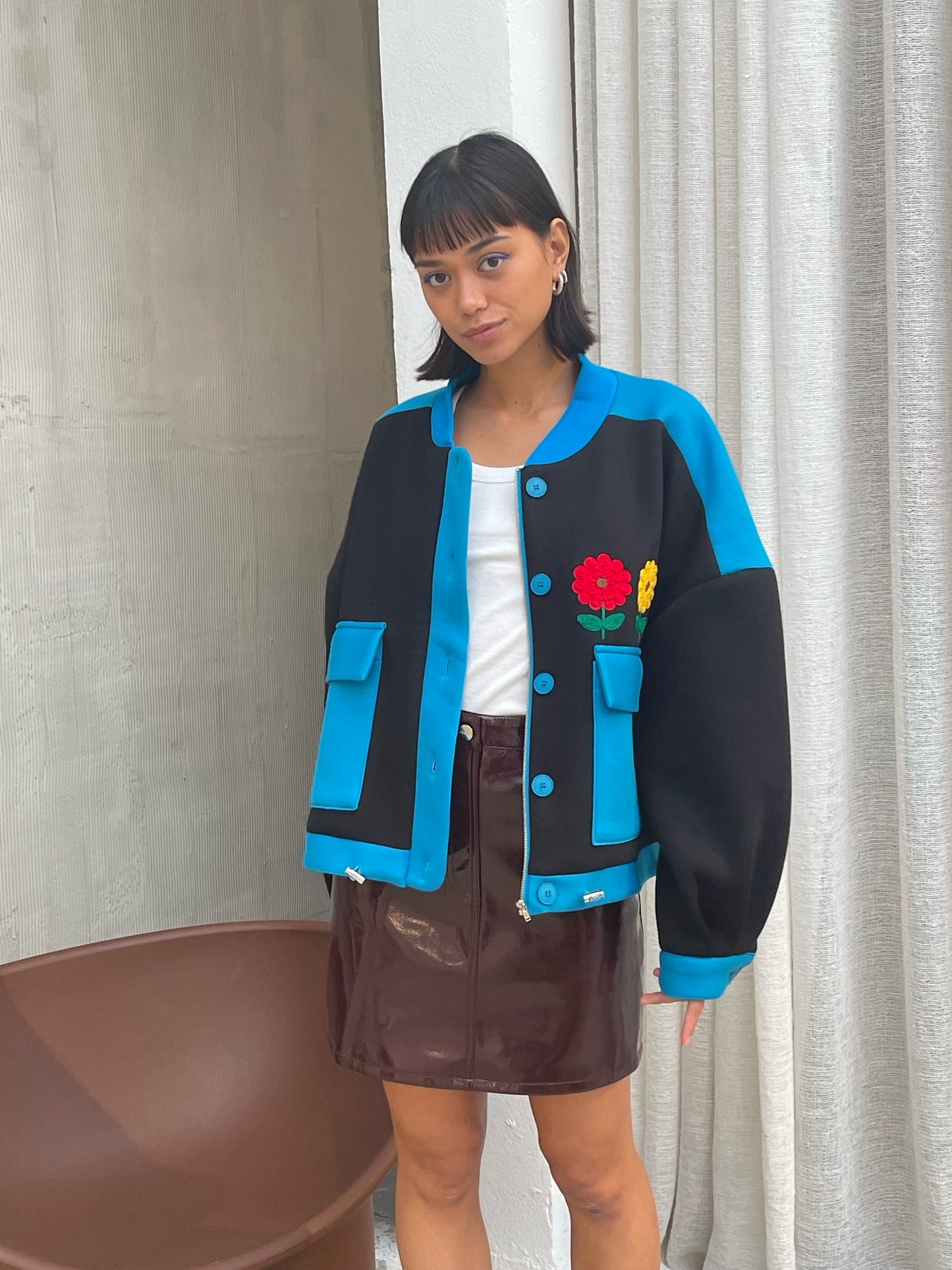 Flower Bomber Jacket