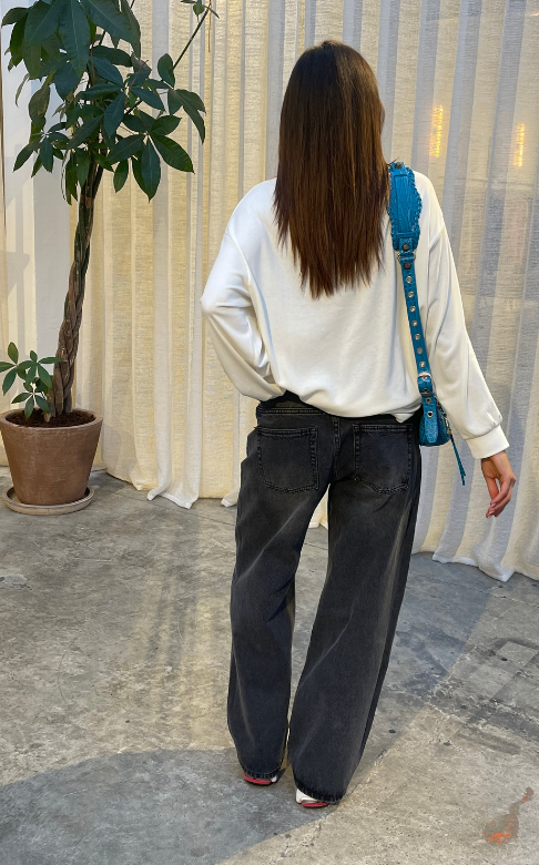 Billie Dad Jeans Black