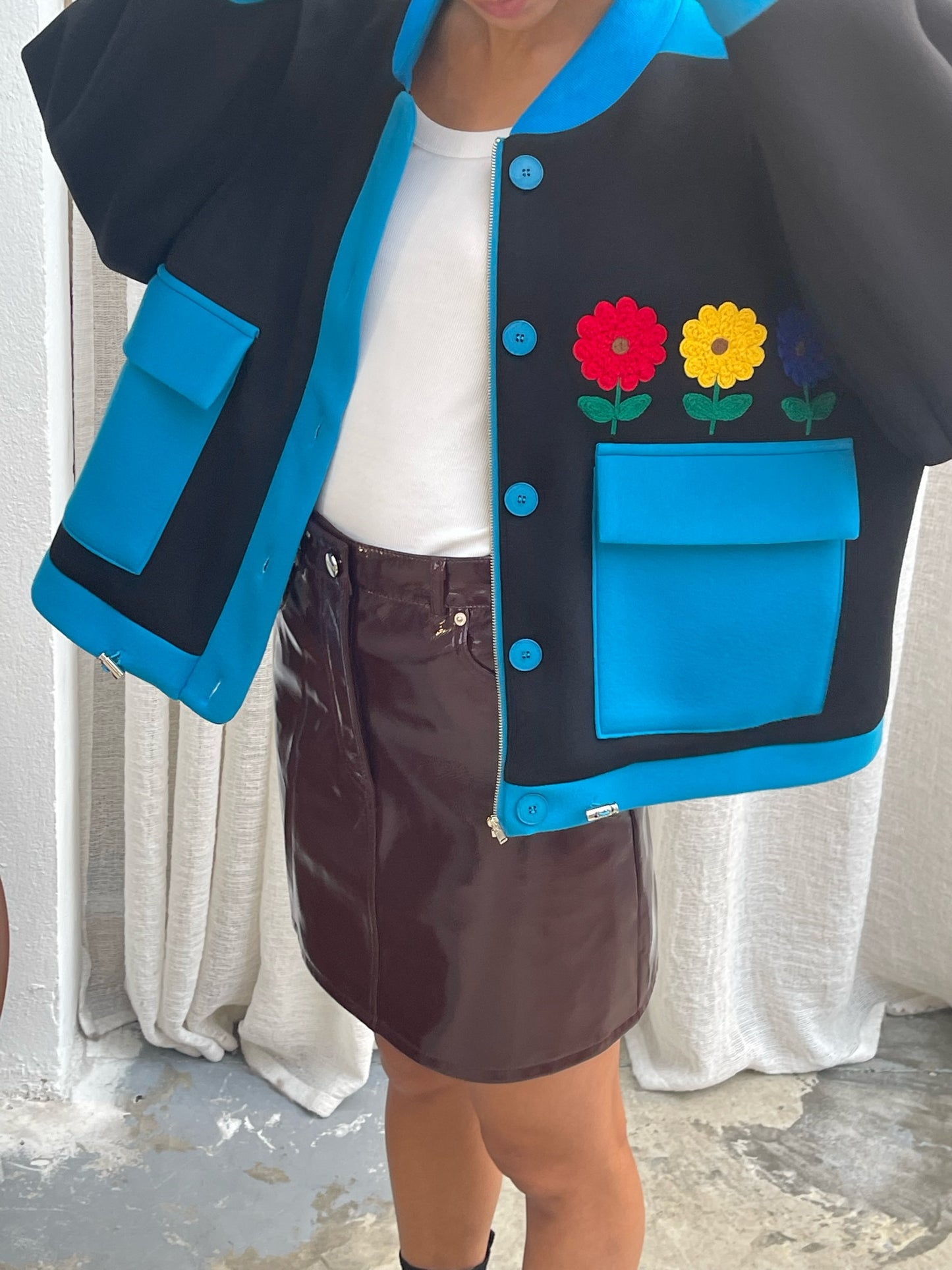 Flower Bomber Jacket