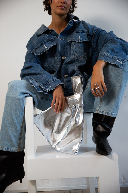 Triangle Bag Silver