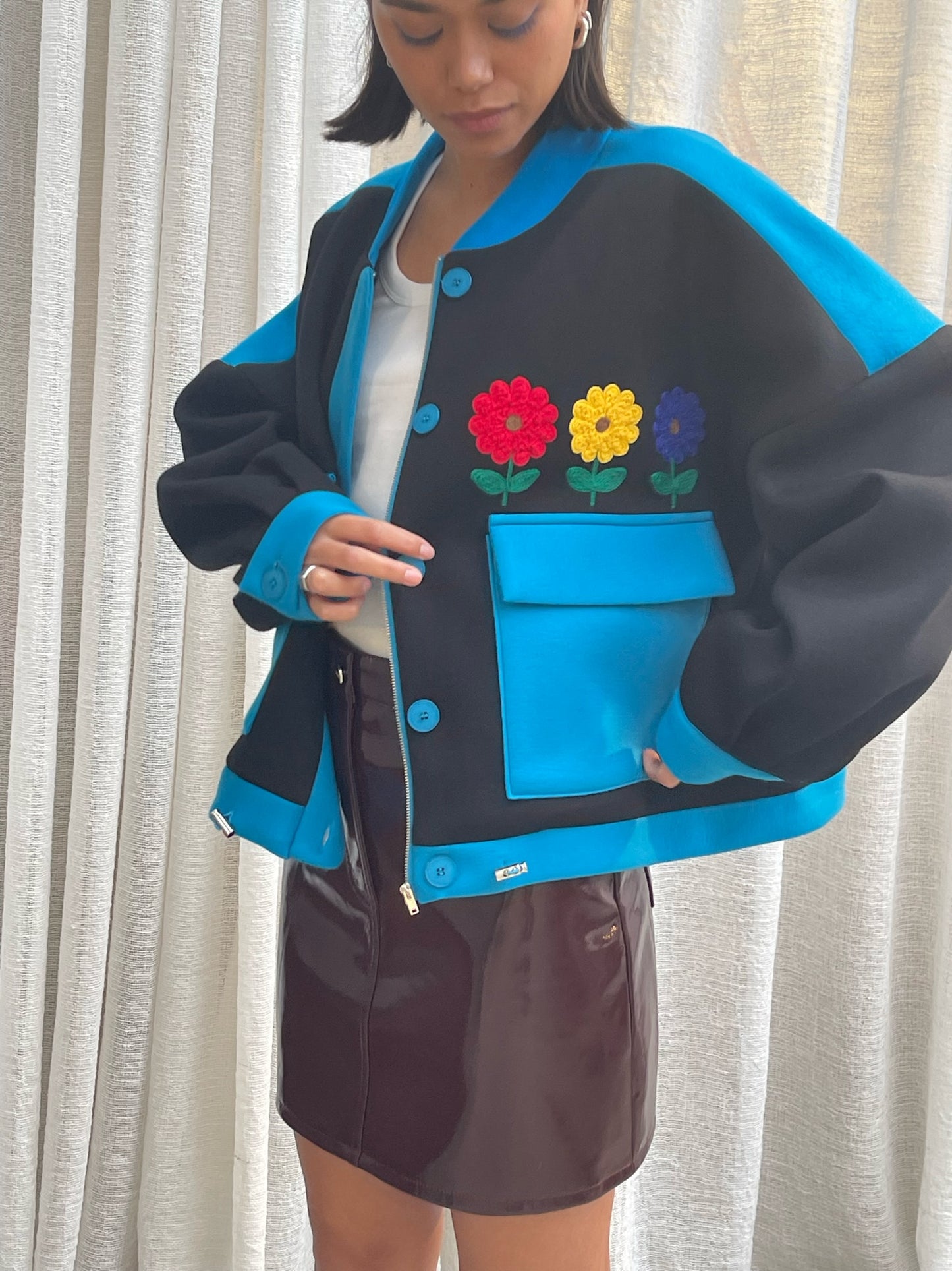 Flower Bomber Jacket