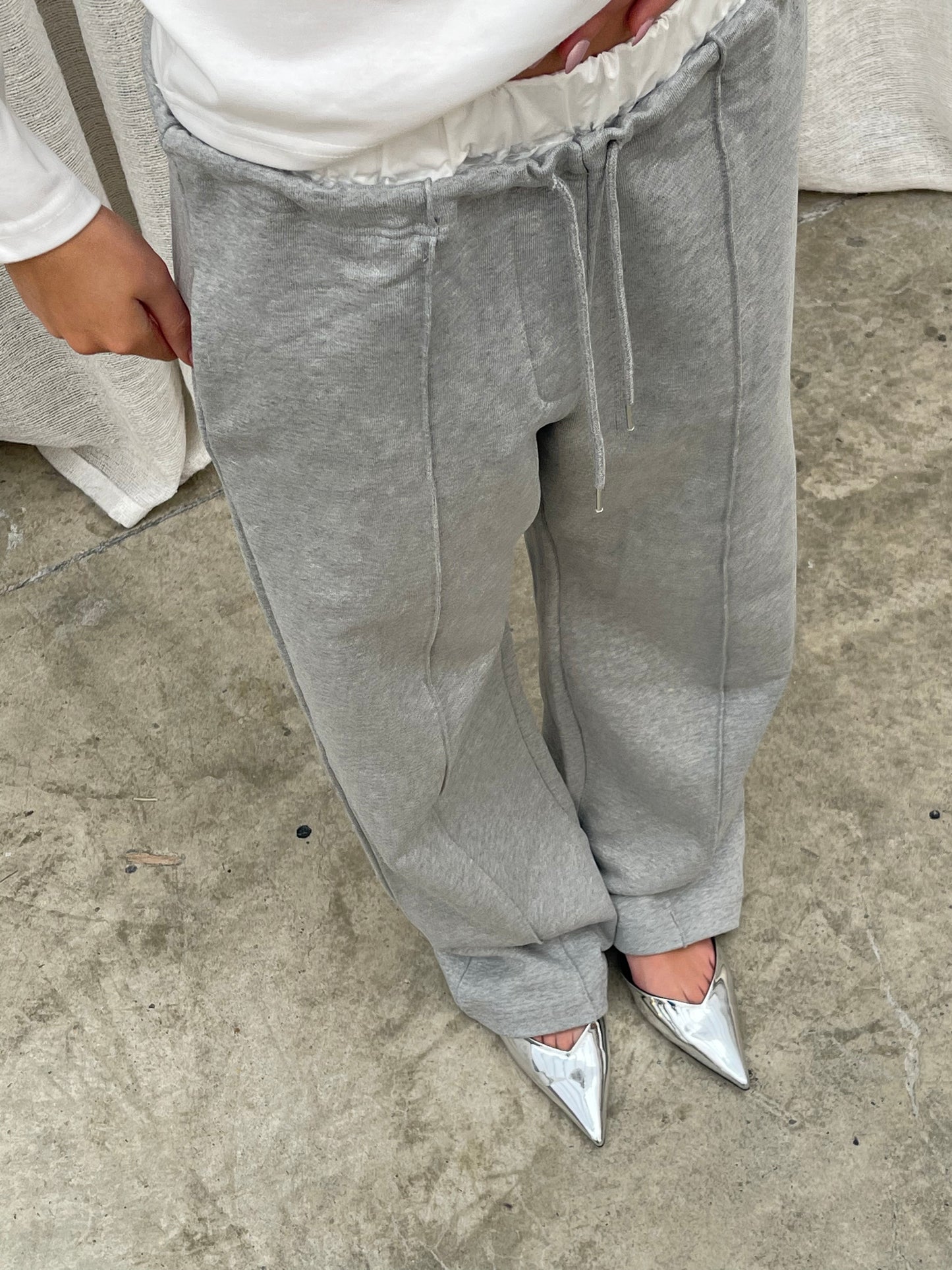 Boxer Jogging Pants Grey