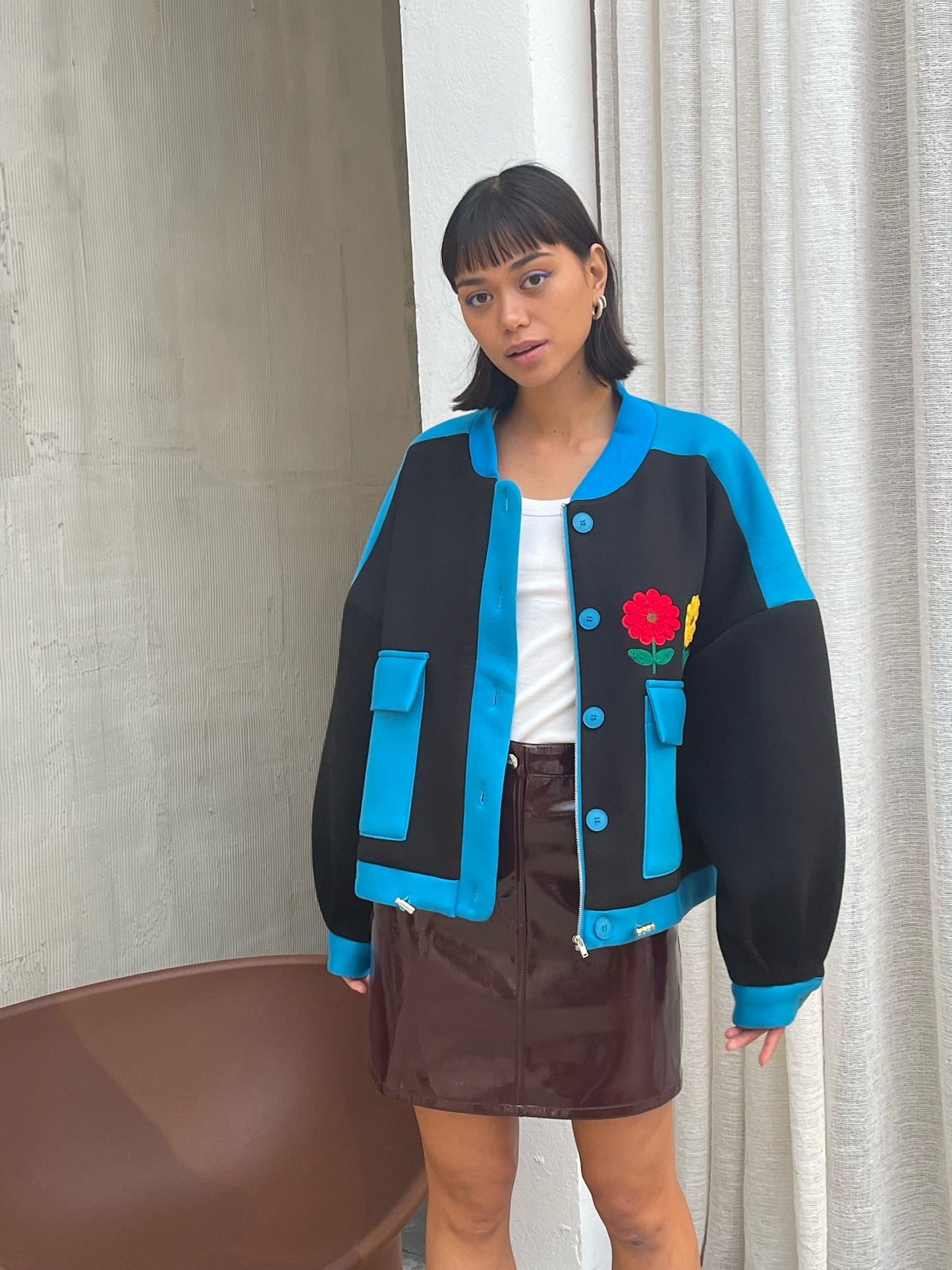 Flower Bomber Jacket