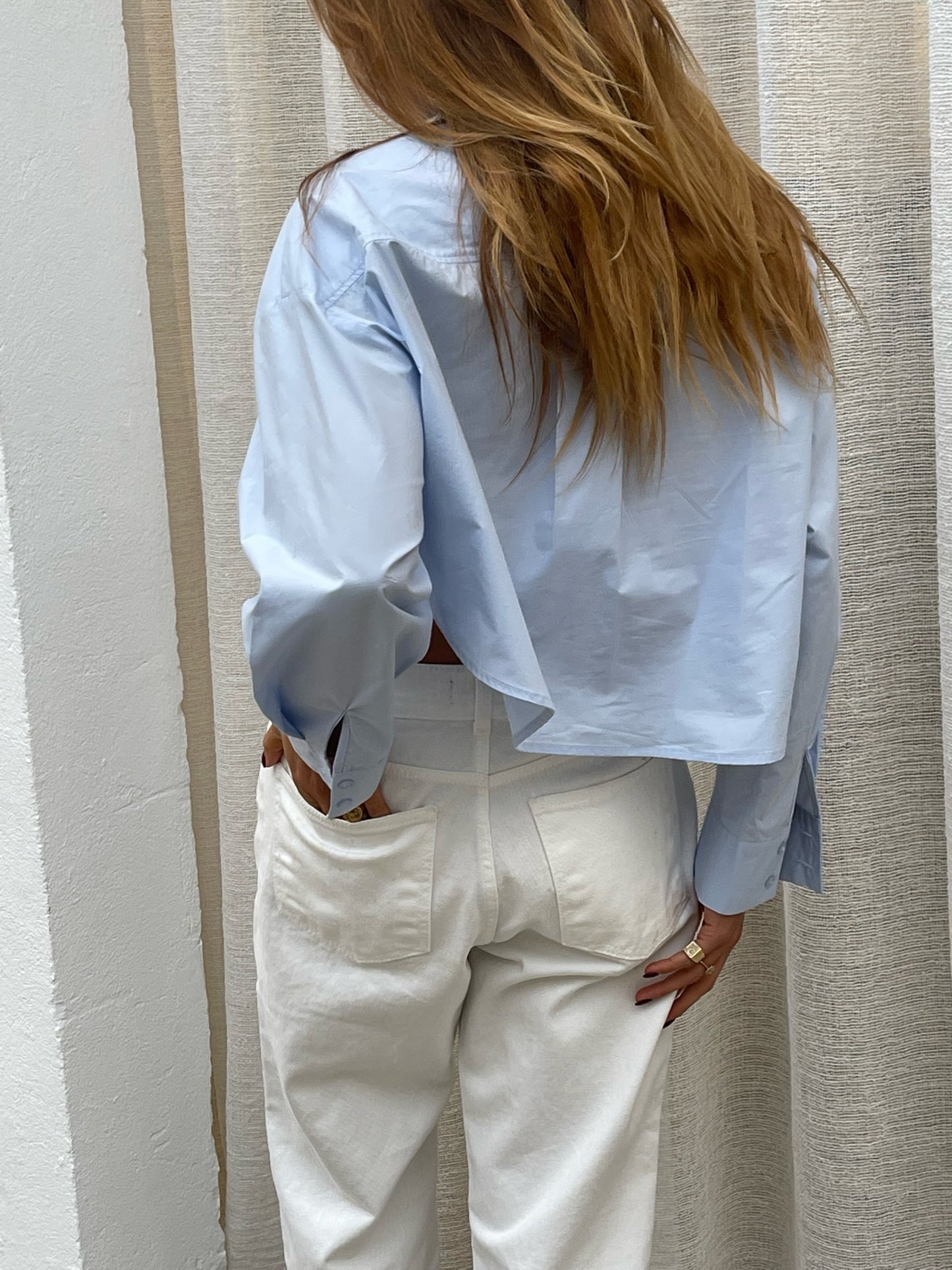 Bobbie Jeans White