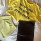 Not Leaving The Room Tee Yellow
