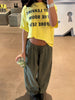 Not Leaving The Room Tee Yellow