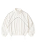 Mesh Zipped Sports Jacket White