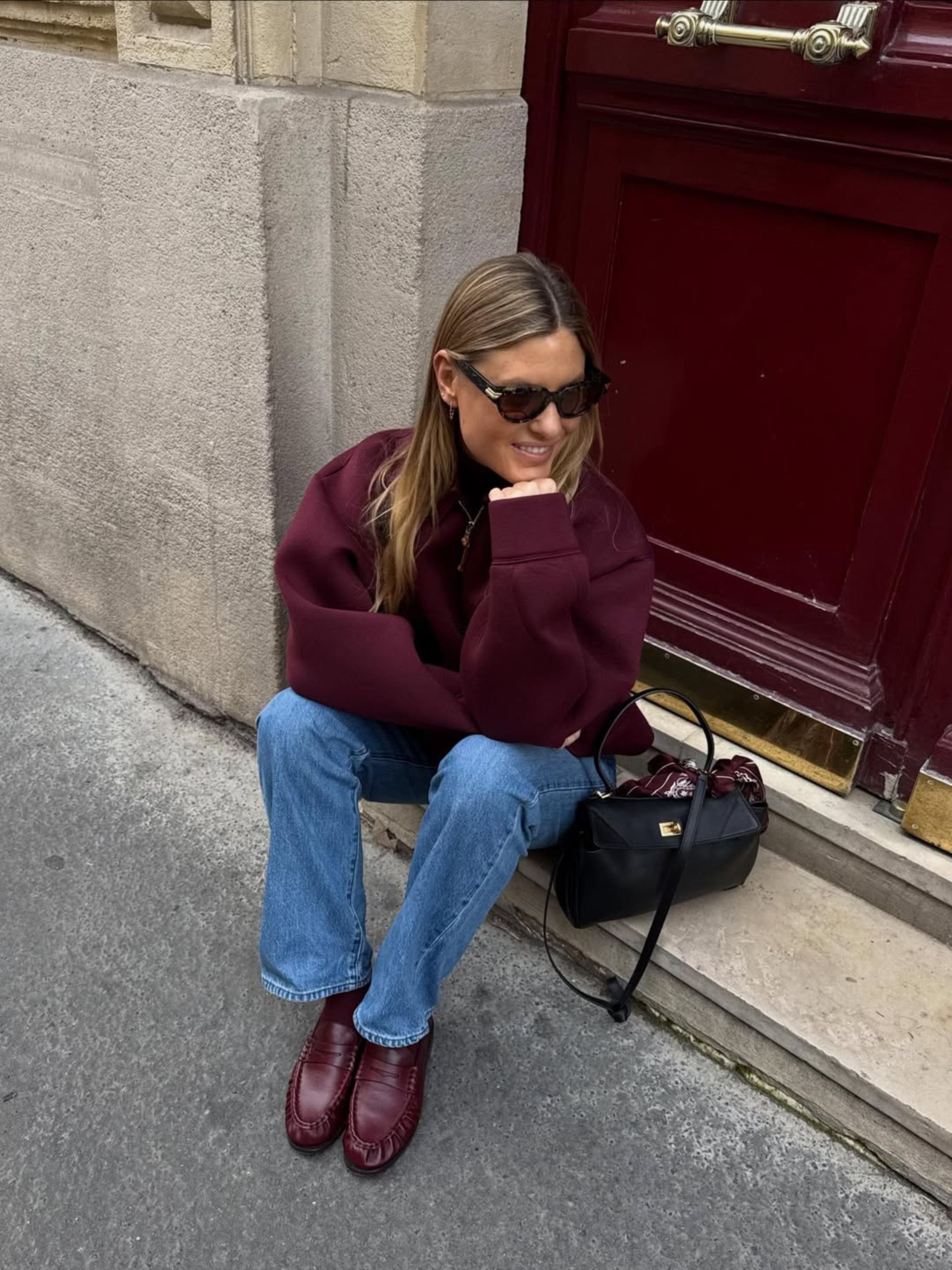 Zipper Vest Burgundy – The Room Antwerp