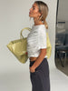 Draped Short Sleeve Top White