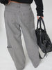 Baggy Workwear Pants Grey