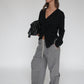 Baggy Workwear Pants Grey
