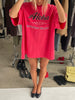 Oversized Aloha Tee Vintage Red