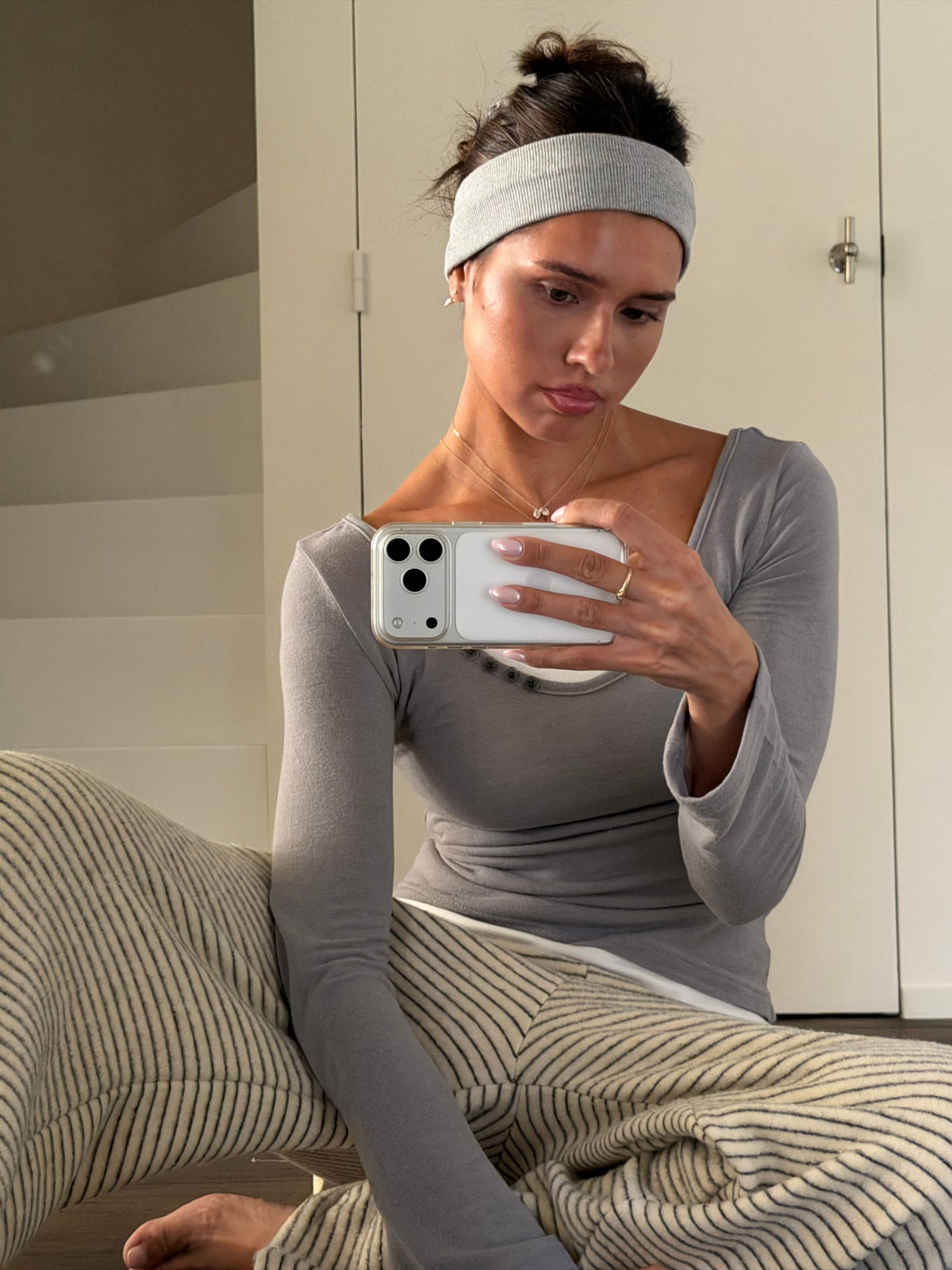 Headband Grey