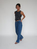 Classic Straight Leg Jeans Bright Blue