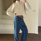 Classic Straight Leg Jeans Bright Blue