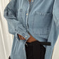 Oversized Denim Shirt