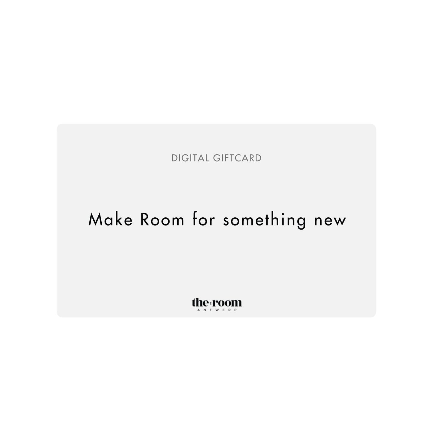 Digital Giftcard The Room
