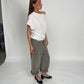 Barrel Jeans Khaki Grey