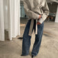 High Neck Belted Jacket Sage Green