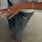 Organic Grip Ring Silver