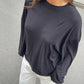 Basic Long Sleeve Tee Black