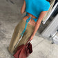 Woven Straight Leg Pants Dark Sand