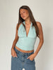 Deep Halter Neck Mint Green