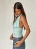 Deep Halter Neck Mint Green