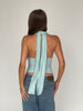 Deep Halter Neck Mint Green