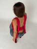 Deep Halter Neck Top Red