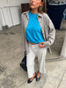 Basic Long Sleeve Tee Turquoise