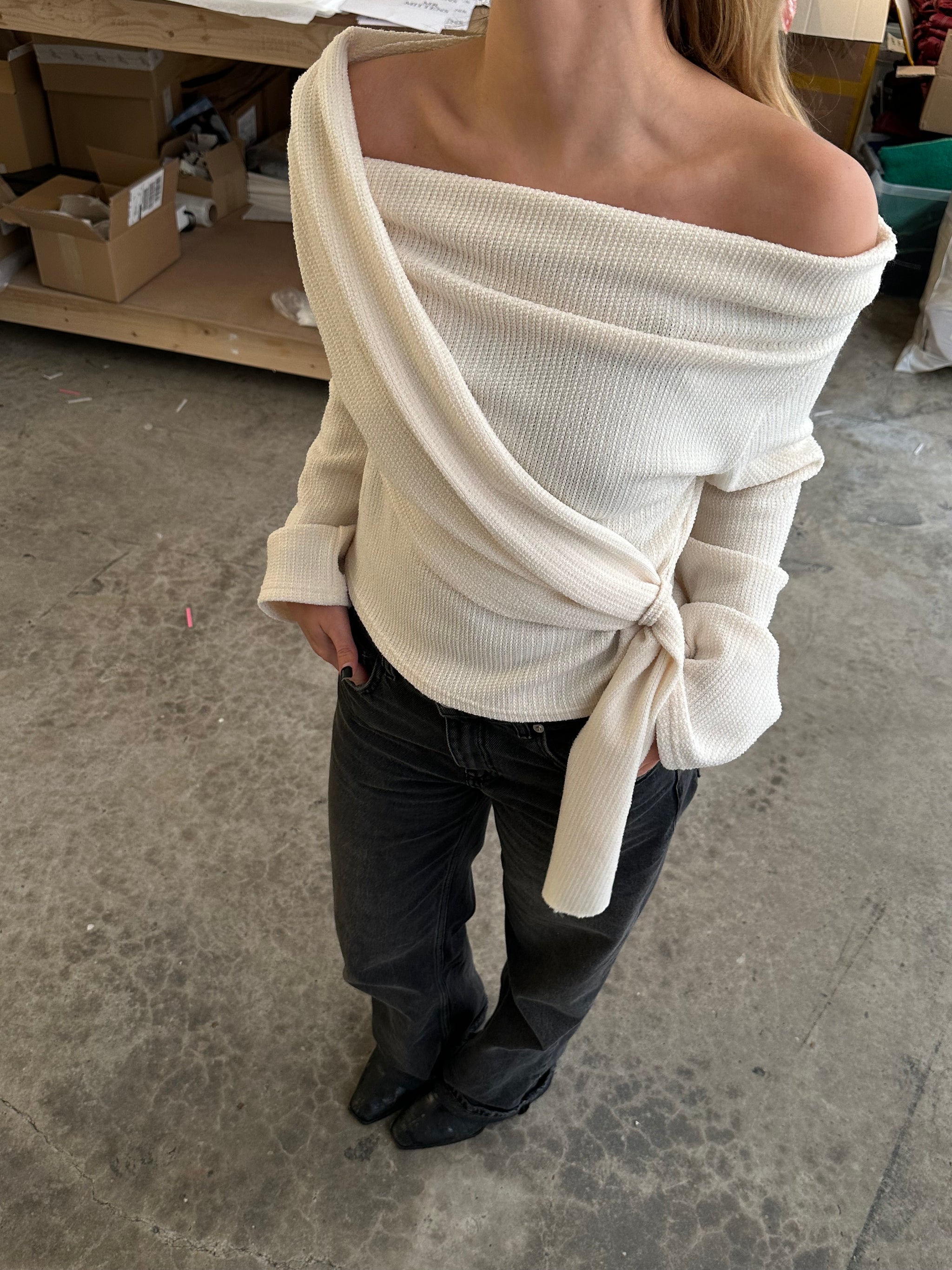 Kiyo Top Ivory
